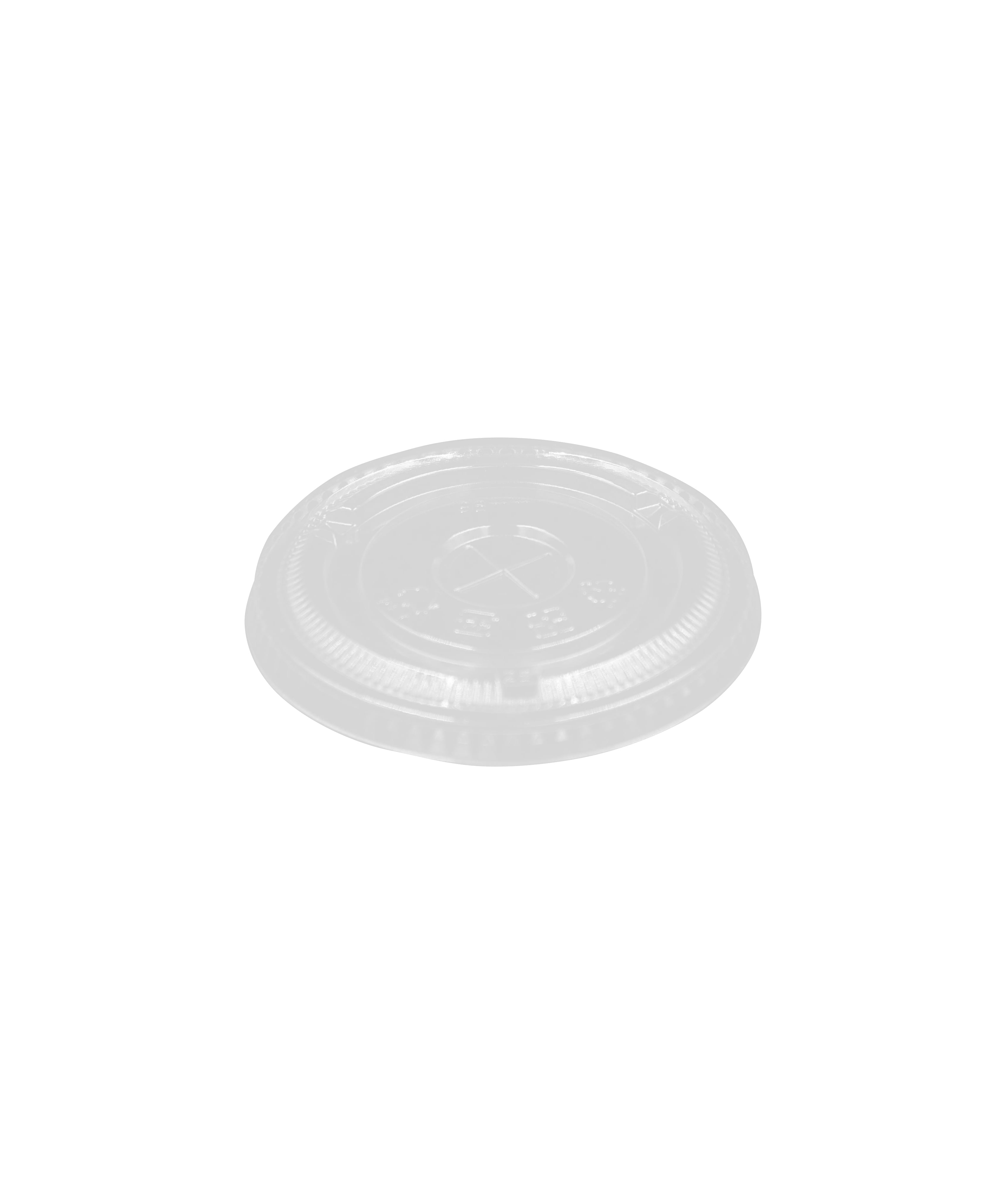 90mm PET Flat Lids - CCFL-90C-PET-LID