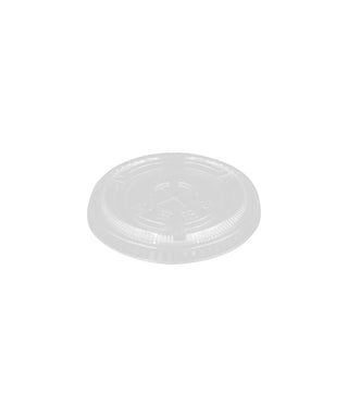 98mm Cold Cup Flat Lid - CCFL-98C-PET-LID