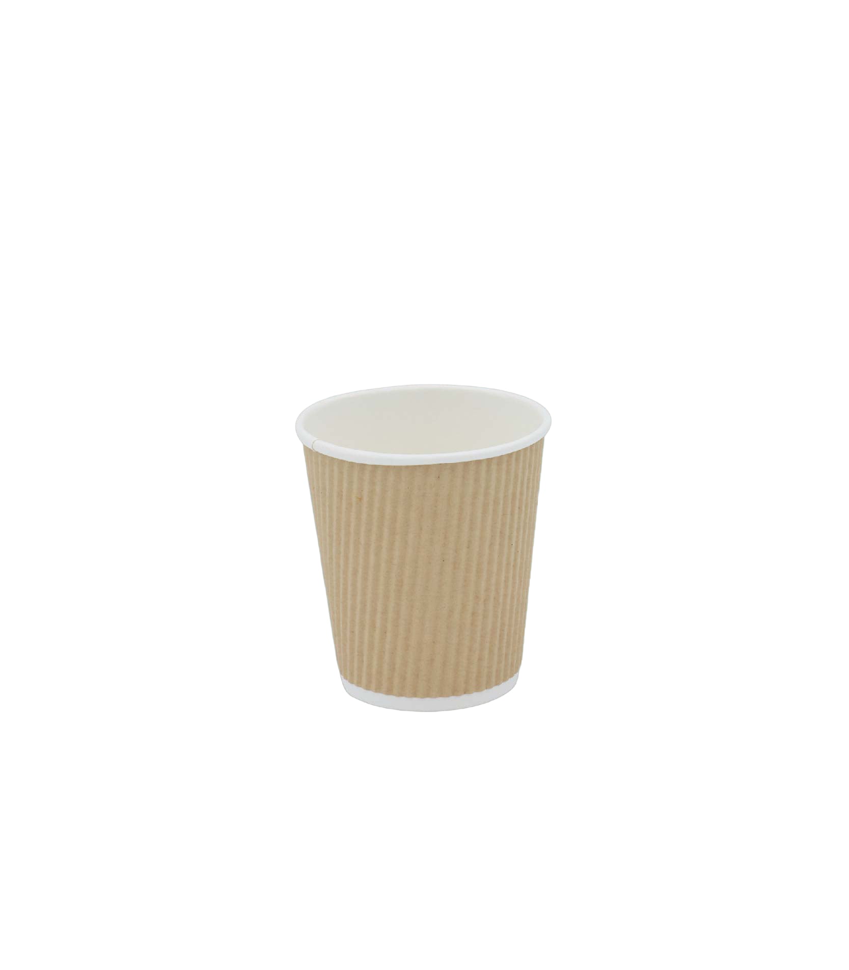 KRAFT 12oz Corrugated Hot Paper Cup - CHPC-90-12K