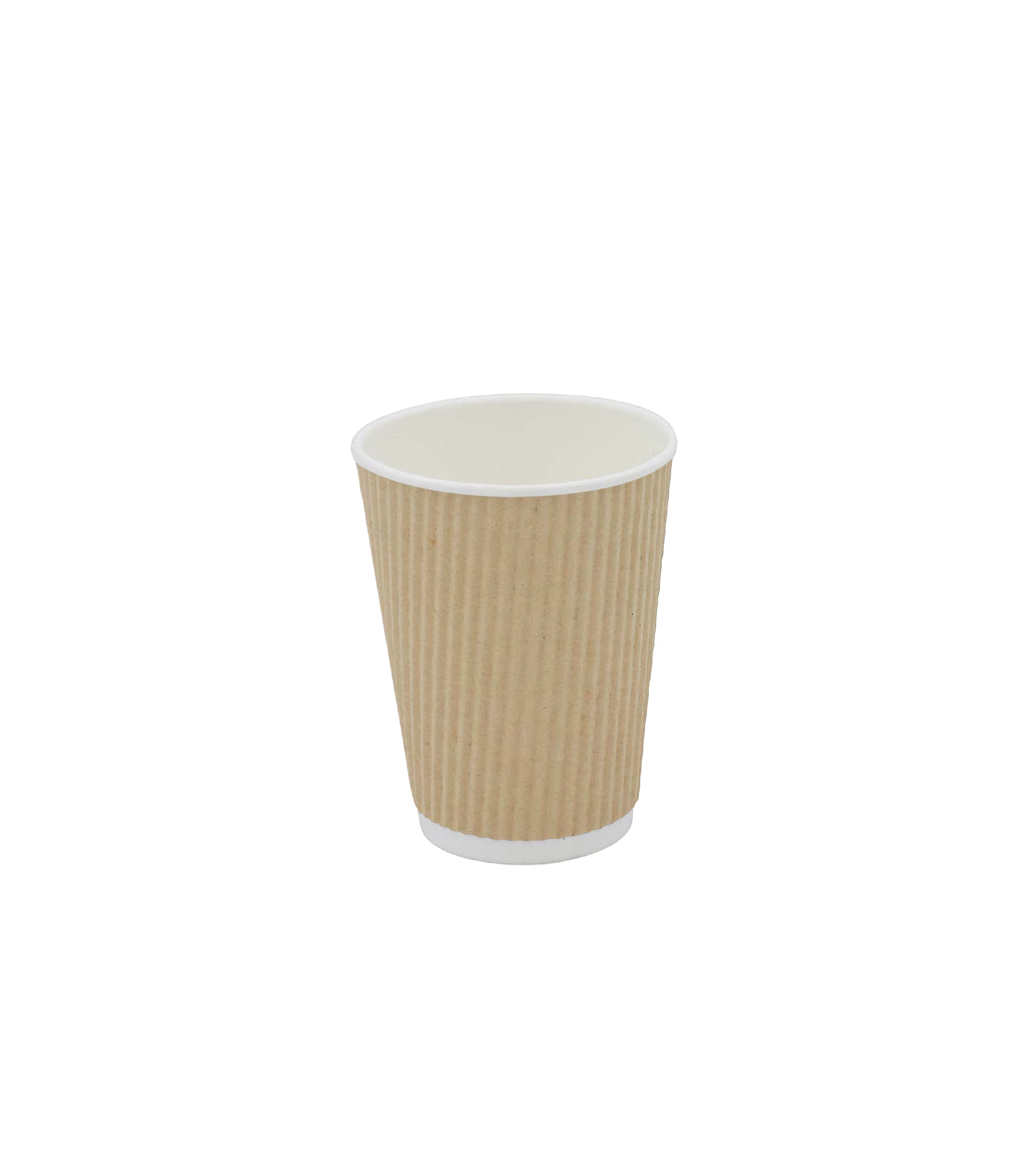 KRAFT 16oz Corrugated Hot Paper Cup - CHPC-90-16K