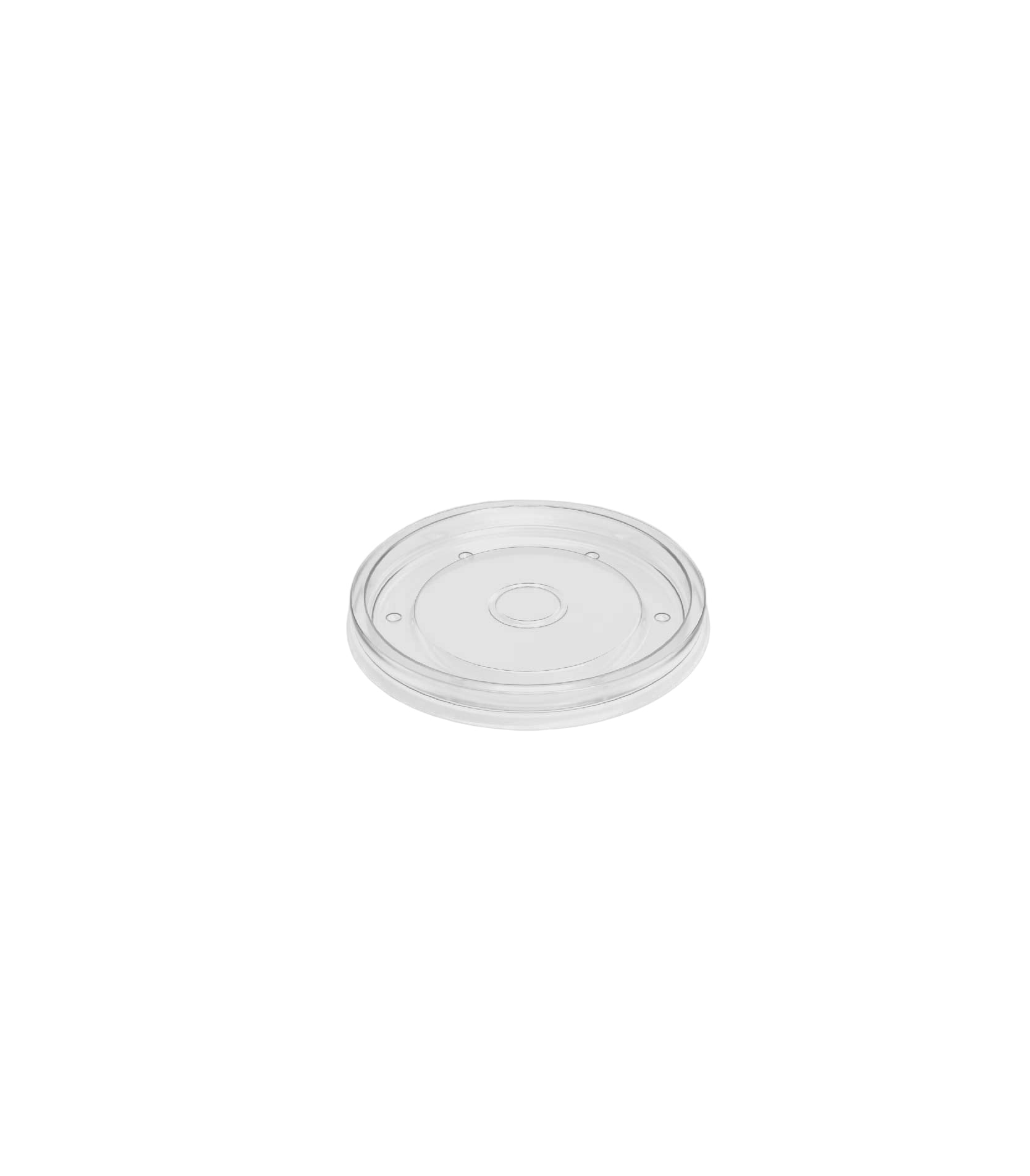 96mm PP Lid Fit for 8/12/16oz Paper Deli Container - DELI-96-PP-LID