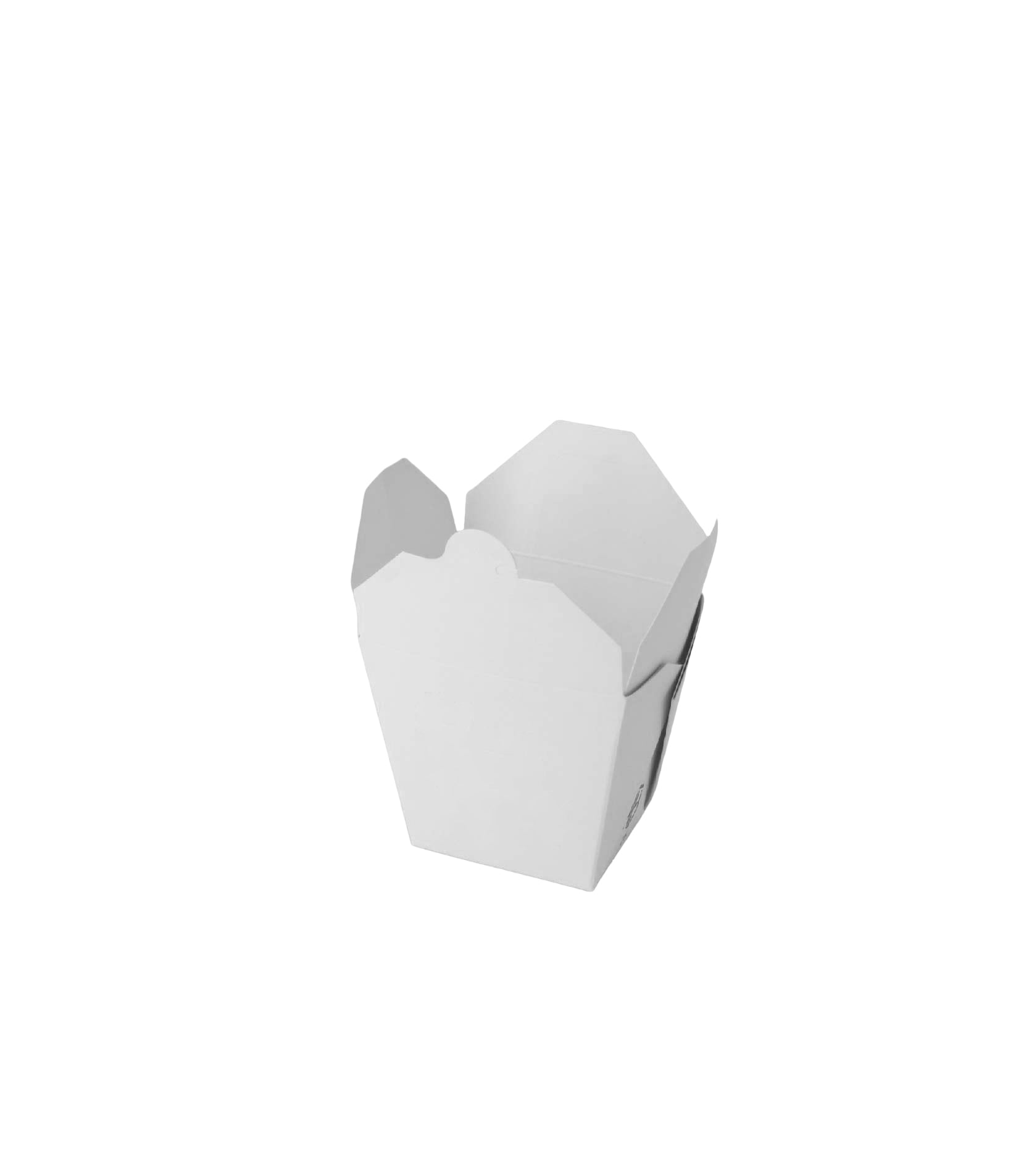 White 16oz Food Pails - FP-16W