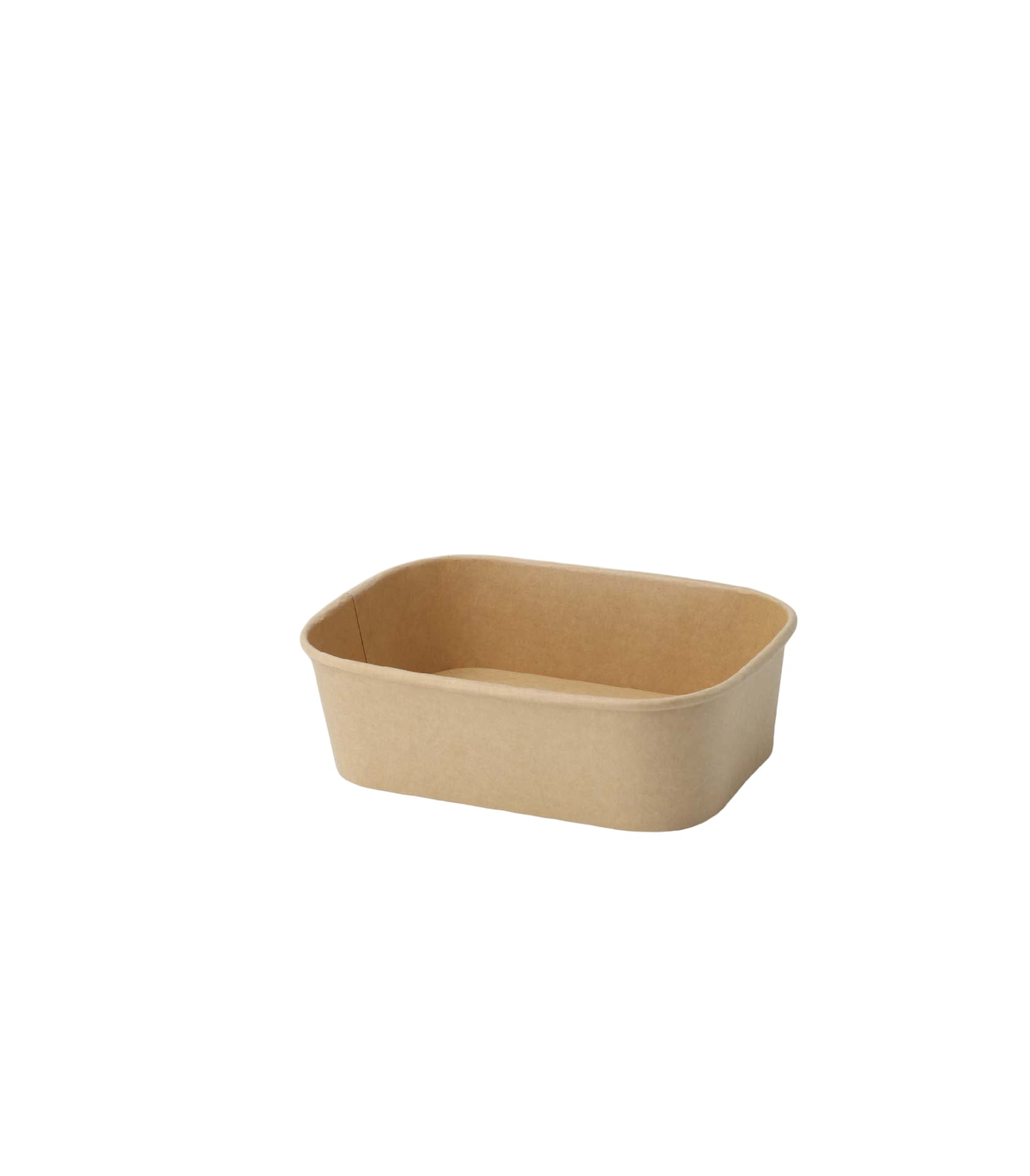 750ML Kraft Paper Rectangular Bowl - KPRB-650-120