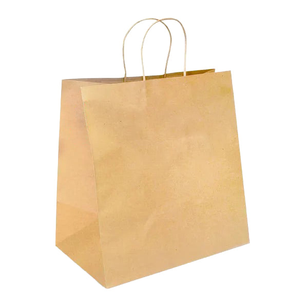 Jumbo Twist Handle Kraft Paper Bags - RPRR-120-J