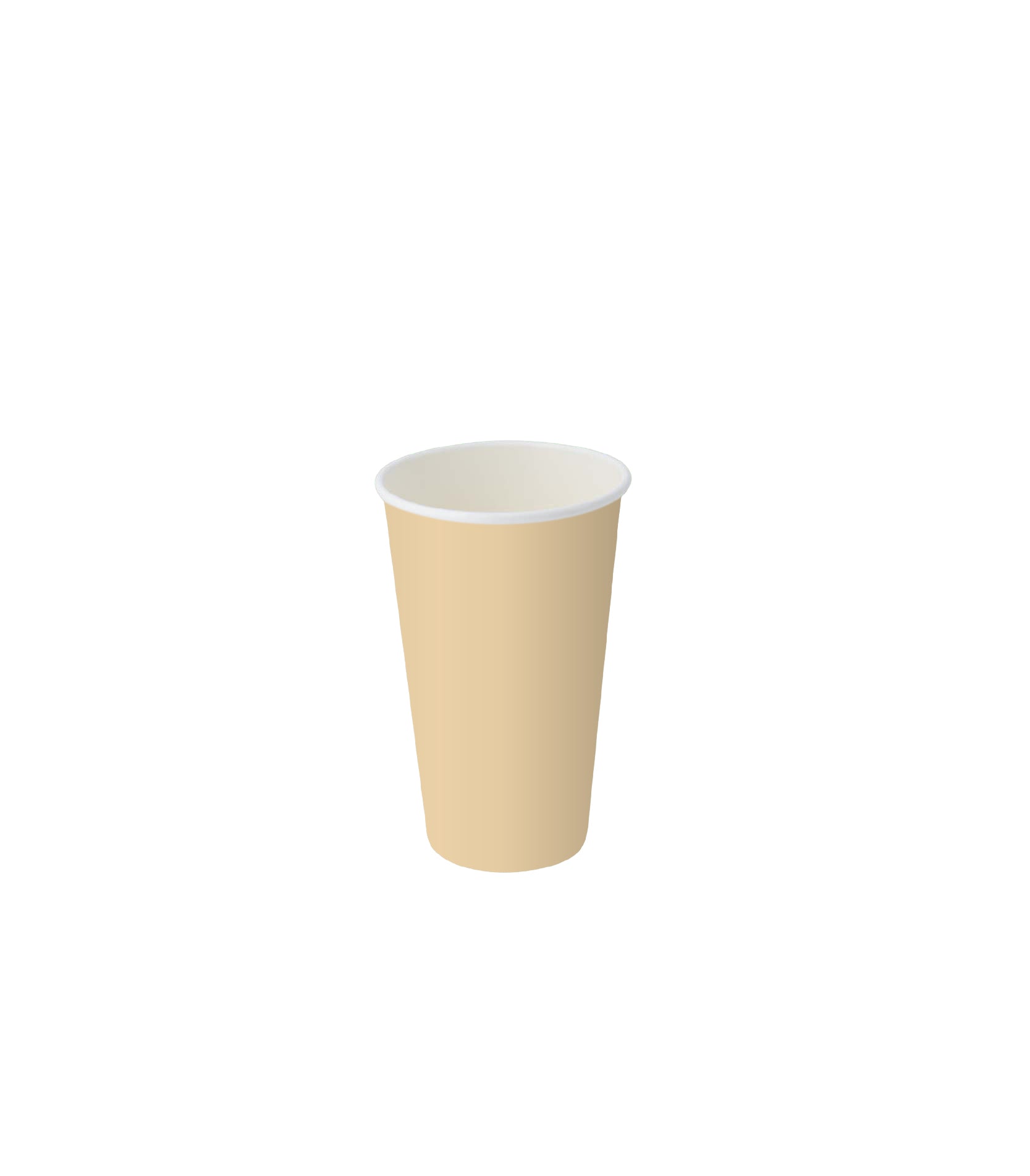 KRAFT 16oz Single Layer Hot Paper Cup - SLHPC-90-16K