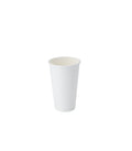 White 16oz Single Layer Hot Paper Cup - SLHPC-90-16W